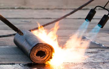 Knockrome asphalt flat roofing repairs